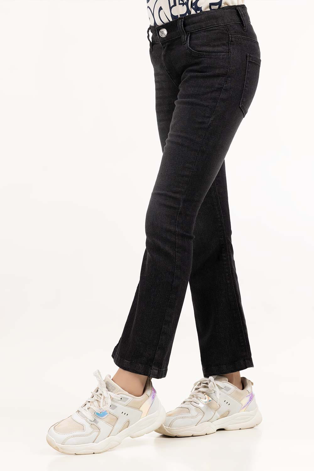 Junior Girl Charcoal Denim Jeans