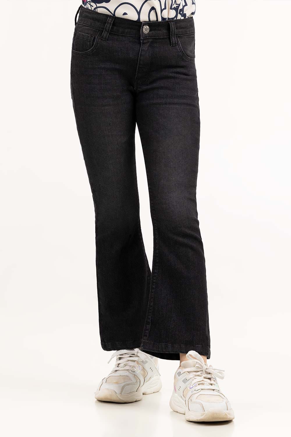 Junior Girl Charcoal Denim Jeans