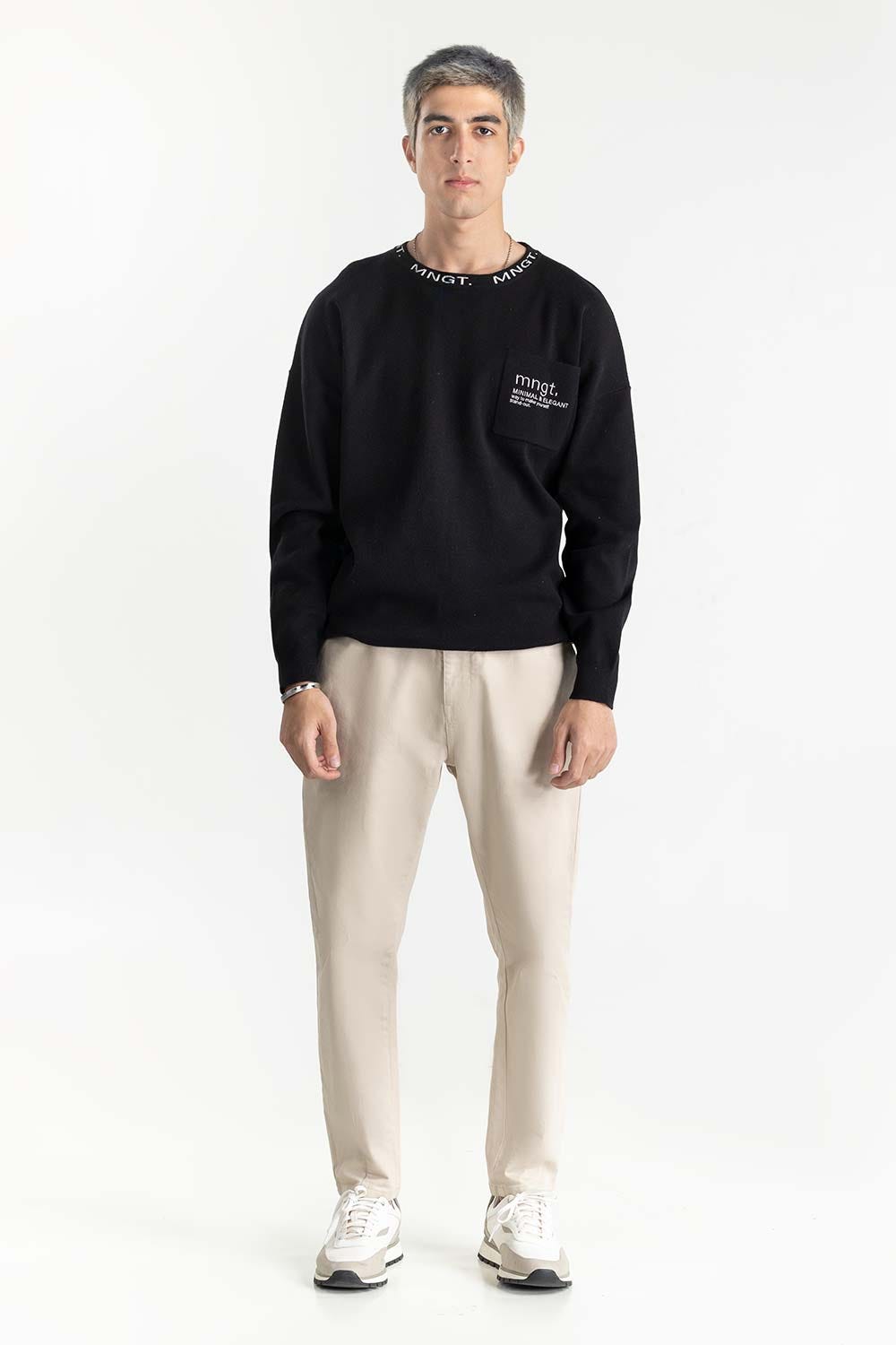 Chest Pocket Sweater