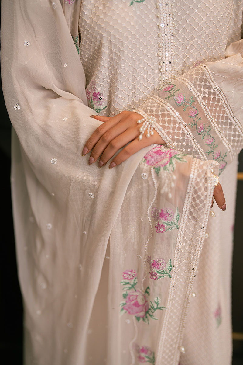 LILY BREEZE-3PC EMBROIDERED SILK SUIT