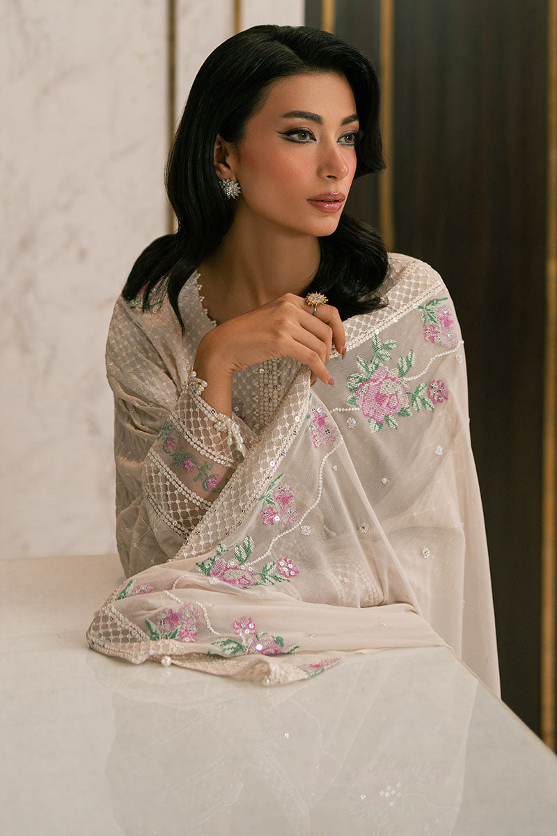 LILY BREEZE-3PC EMBROIDERED SILK SUIT