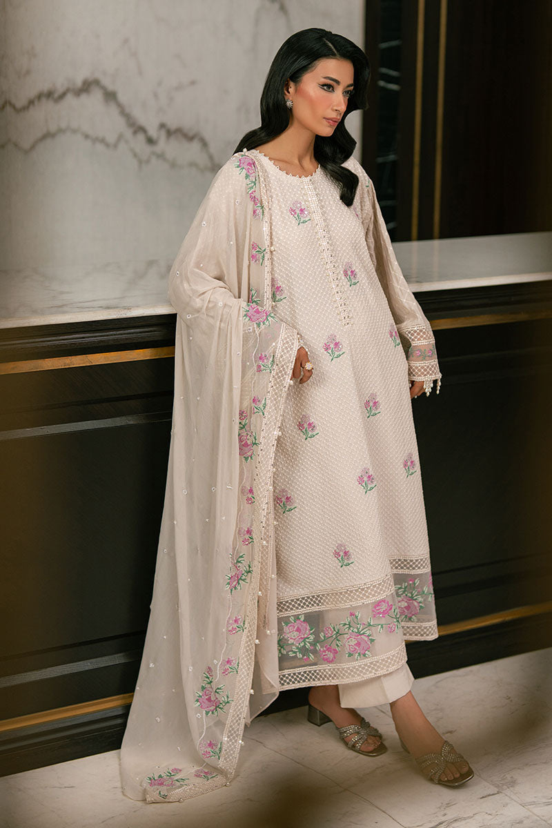 LILY BREEZE-3PC EMBROIDERED SILK SUIT