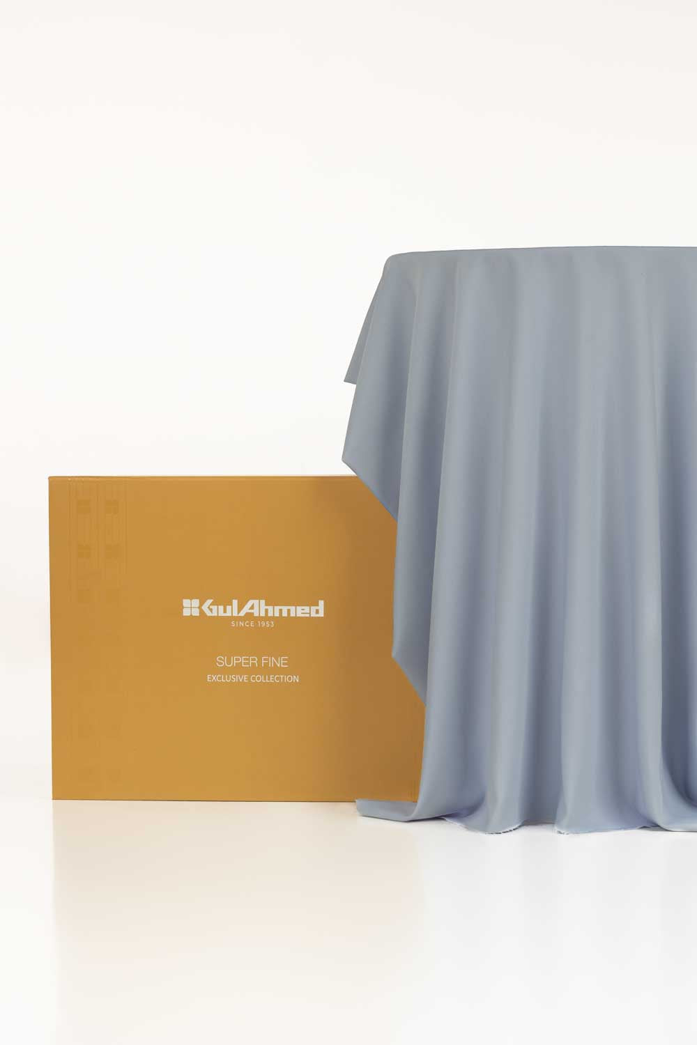 Chrome Unstitched Fabric Blended With Gift Box
