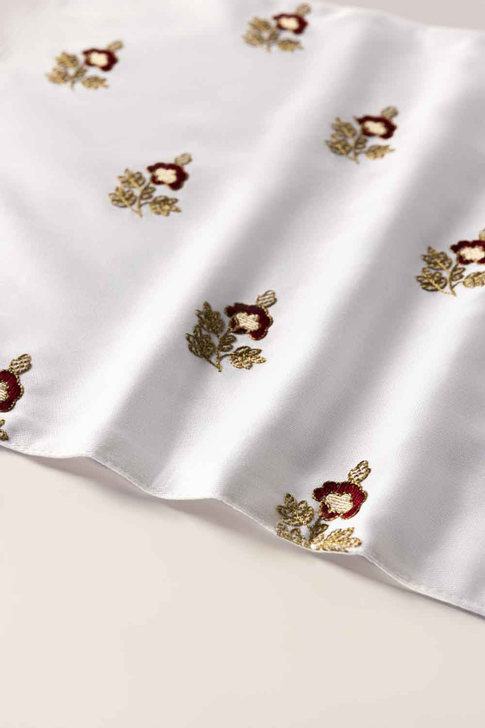 Classic Embroidered Placemat Pair