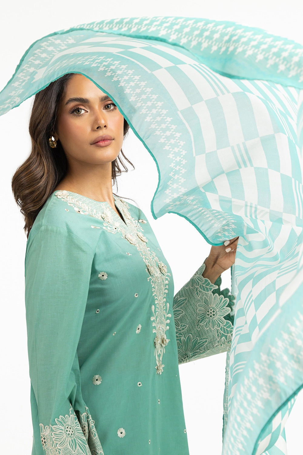 Cotton Silk Printed Dupatta