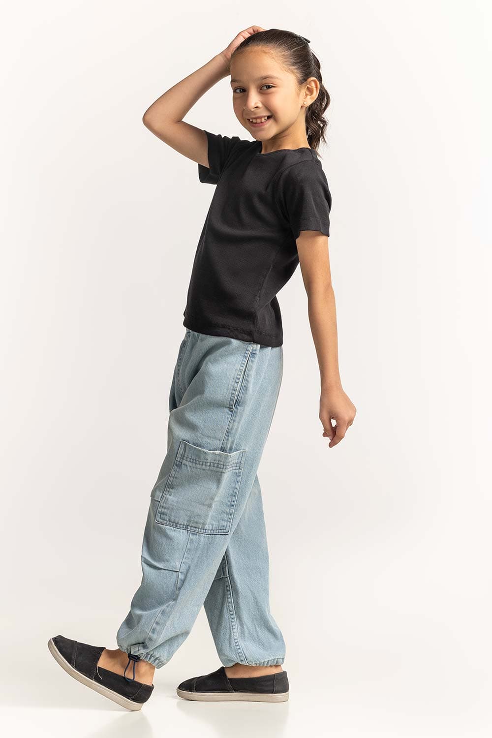 Crew Neck Basic Tee