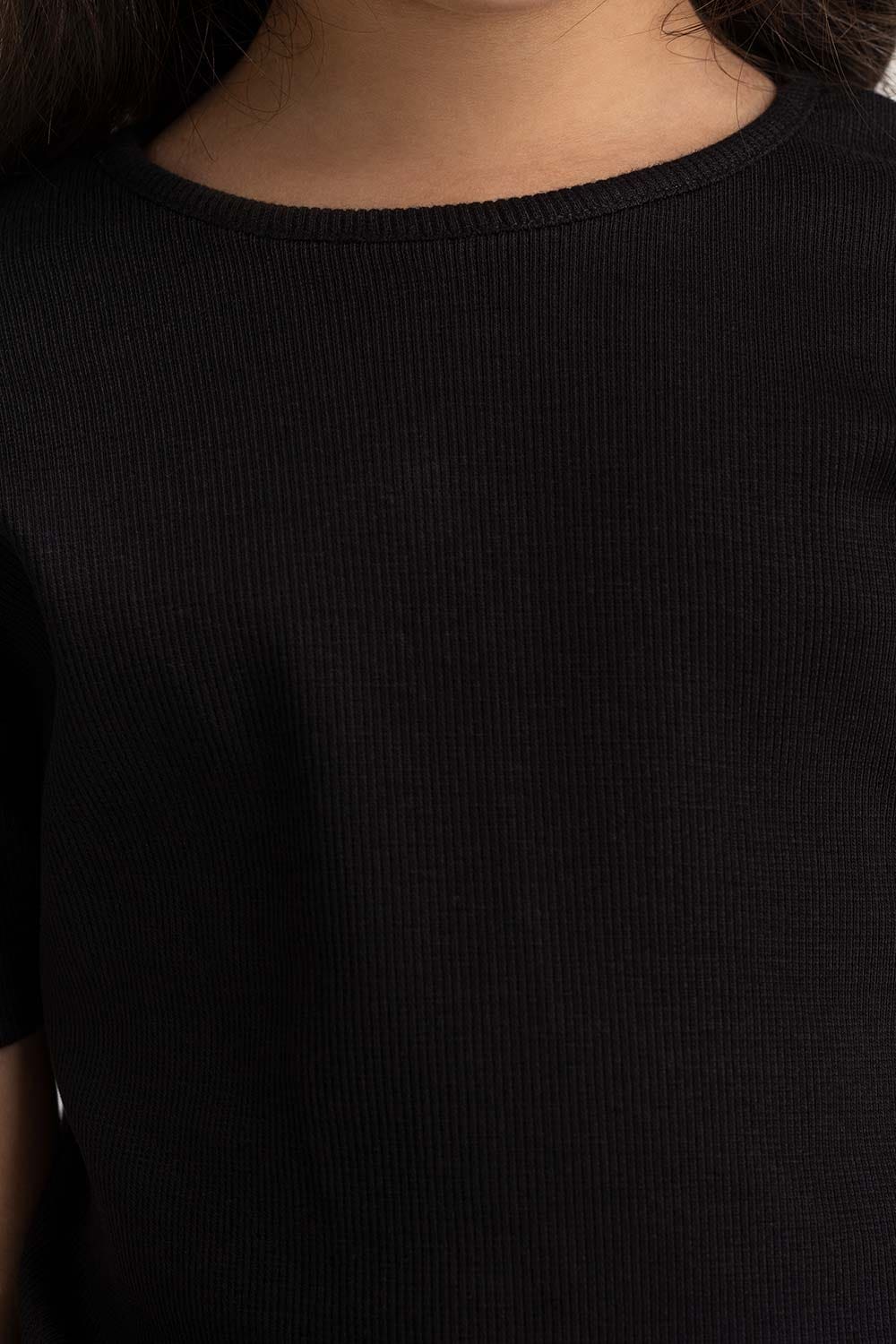 Crew Neck Basic Tee