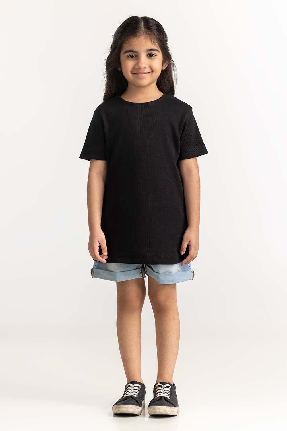 Crew Neck Basic Tee