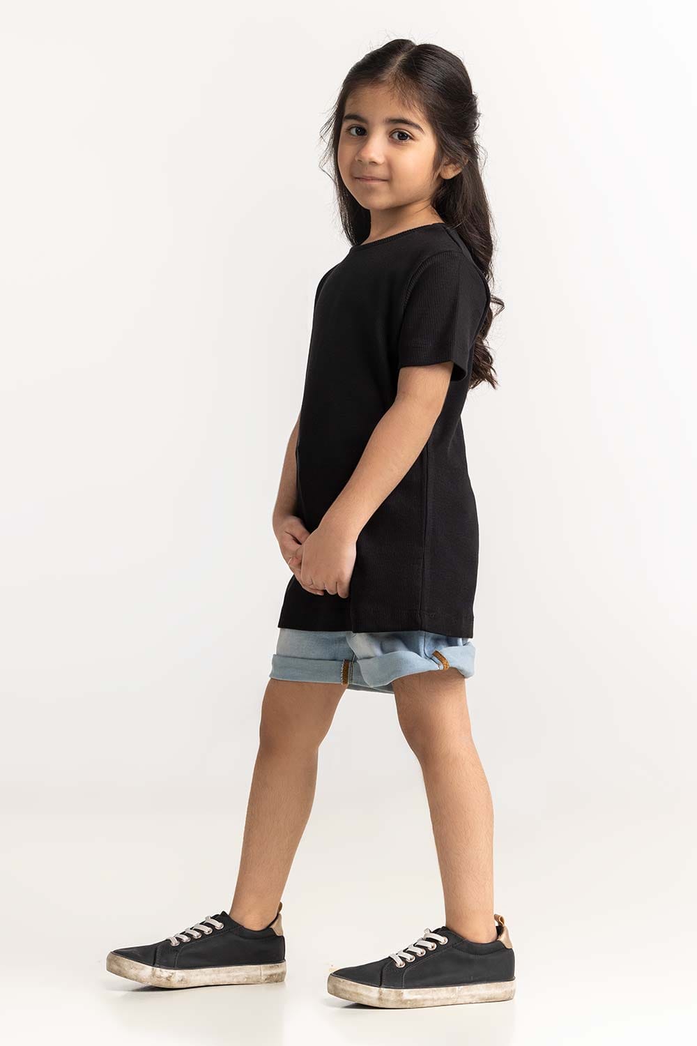 Crew Neck Basic Tee