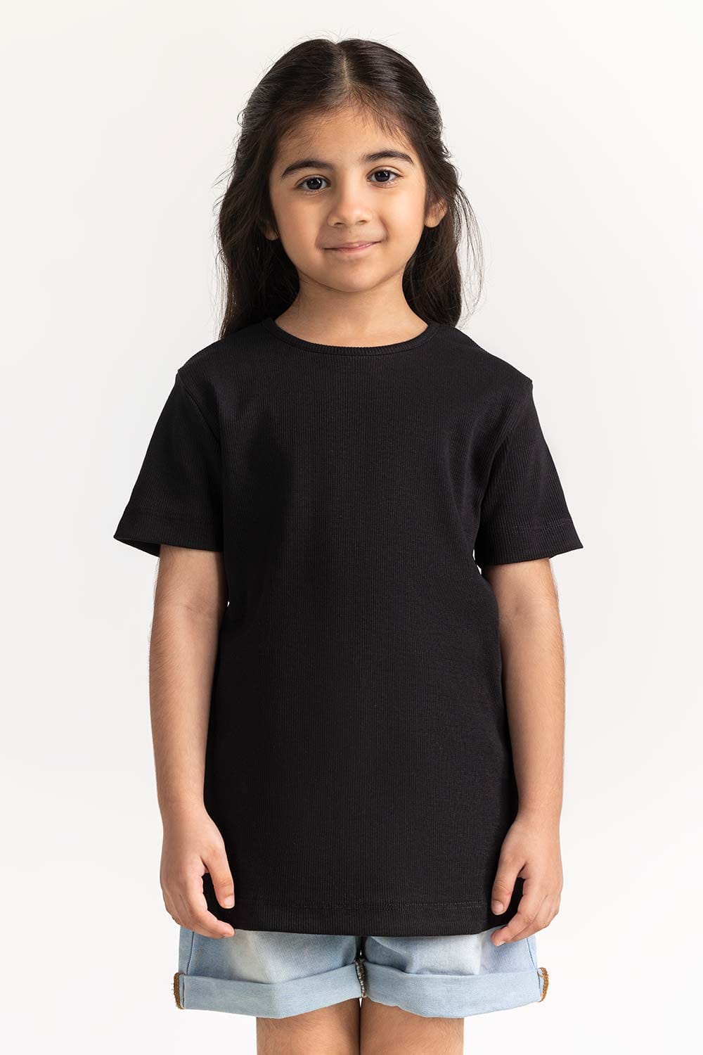 Crew Neck Basic Tee