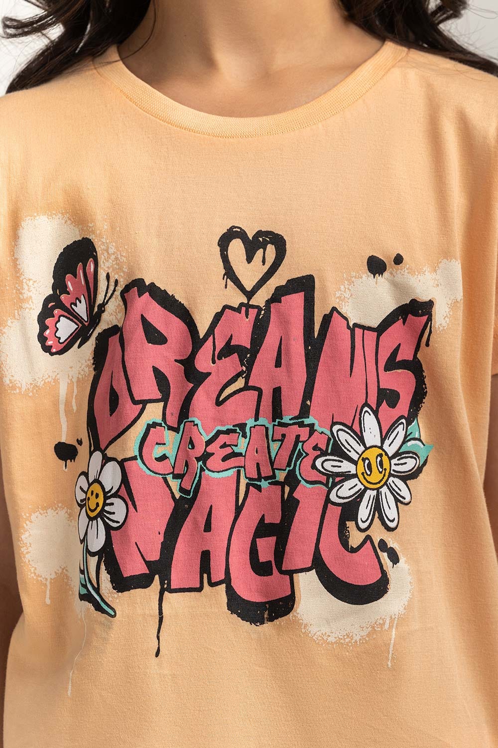 Crew Neck Graphic Tee