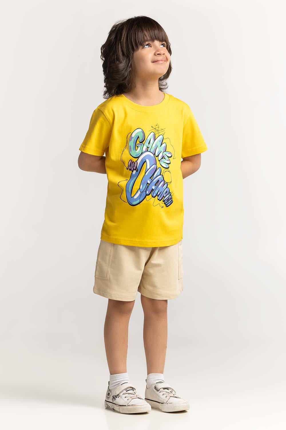 Crew Neck Graphic Tee