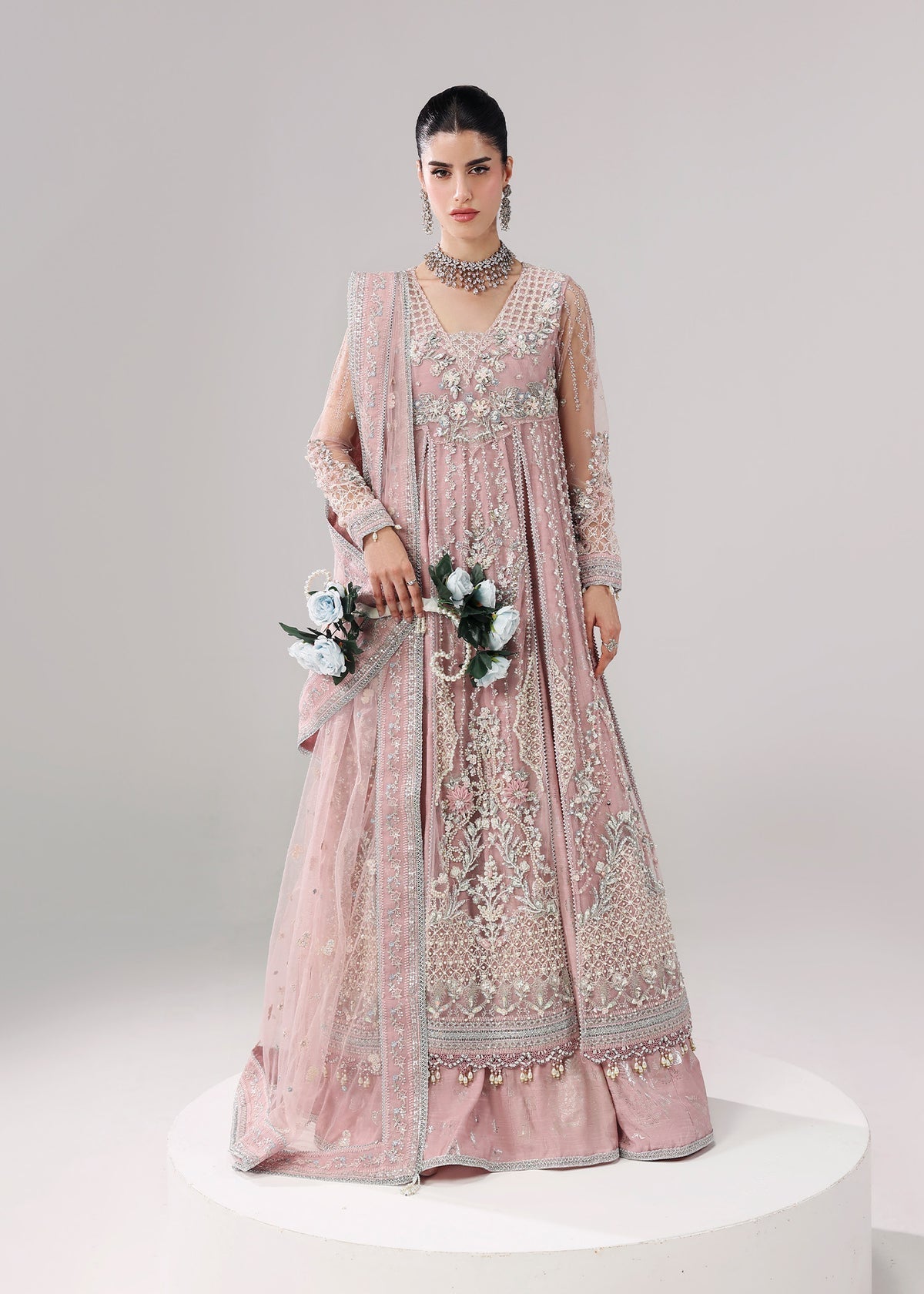 Mairaz Lilac Three-Piece Suit