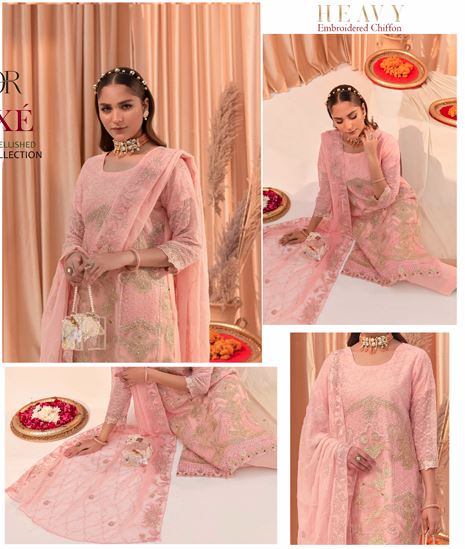 Design 5 - French Rose (Unstitched)