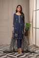 DA-1663 BEIGE EMBROIDERED KURTA