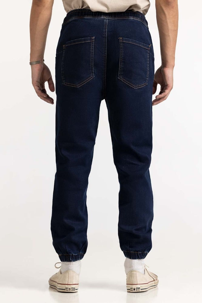 Dark Blue Basic Jeans