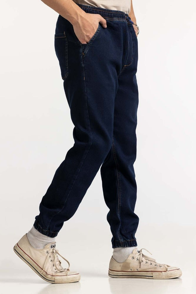 Dark Blue Basic Jeans