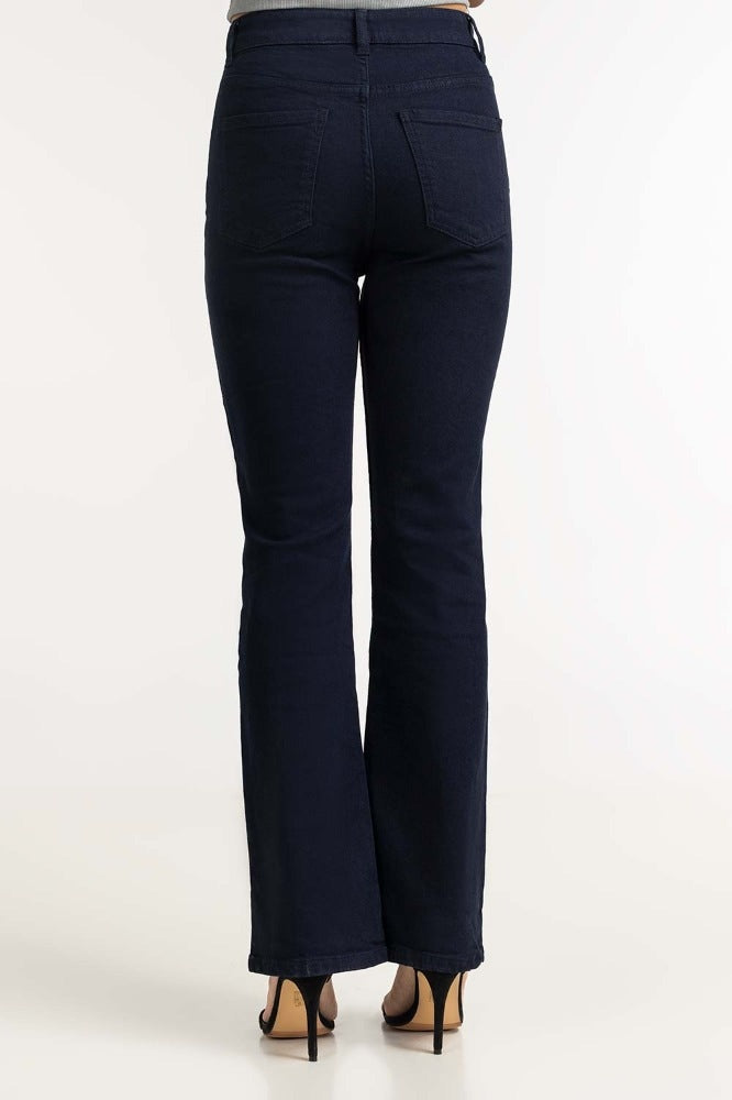 Dark Blue Basic Jeans