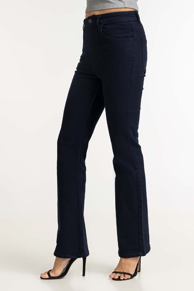 Dark Blue Basic Jeans