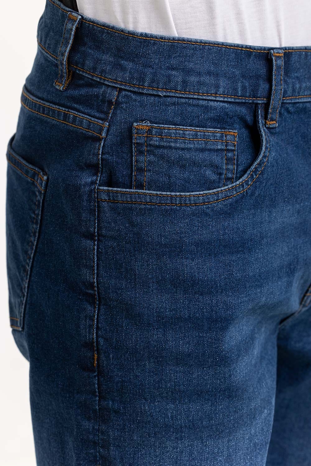 Dark Blue Basic Short