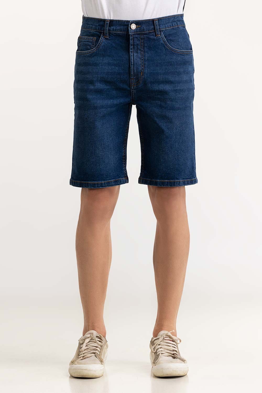 Dark Blue Basic Short