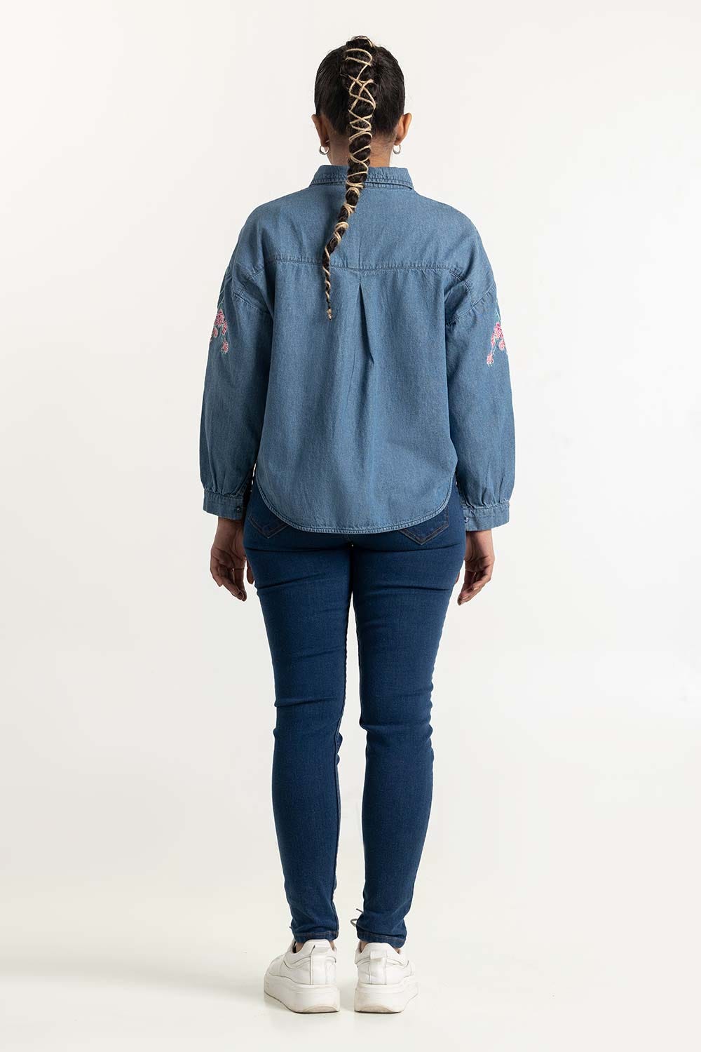 Dark Blue Denim Skinny Jeans