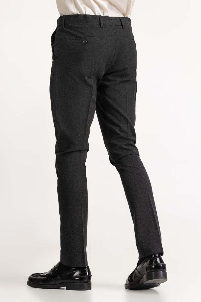 Dark Grey Basic Dress Pant