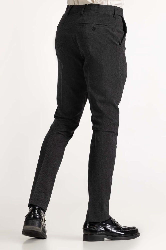 Dark Grey Basic Dress Pant