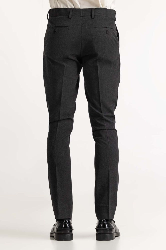 Dark Grey Basic Dress Pant