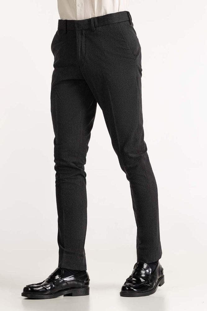 Dark Grey Basic Dress Pant