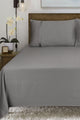 Dark Grey T-200 Bed Sheet Set