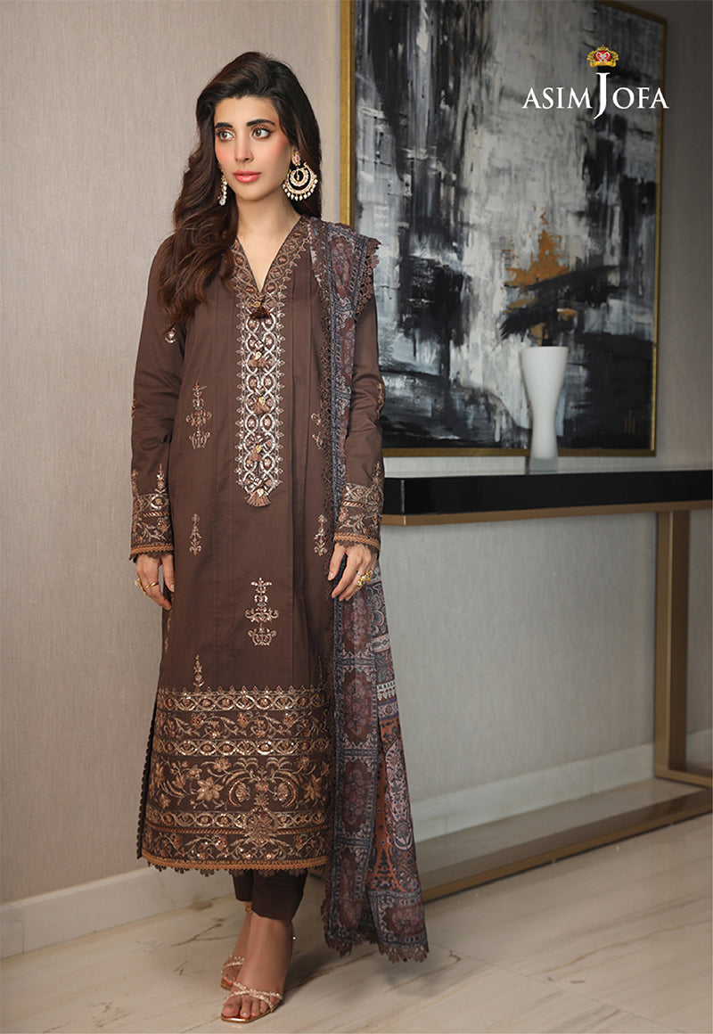 AJAI-31 EMBROIDERED CAMBRIC 3 PCS