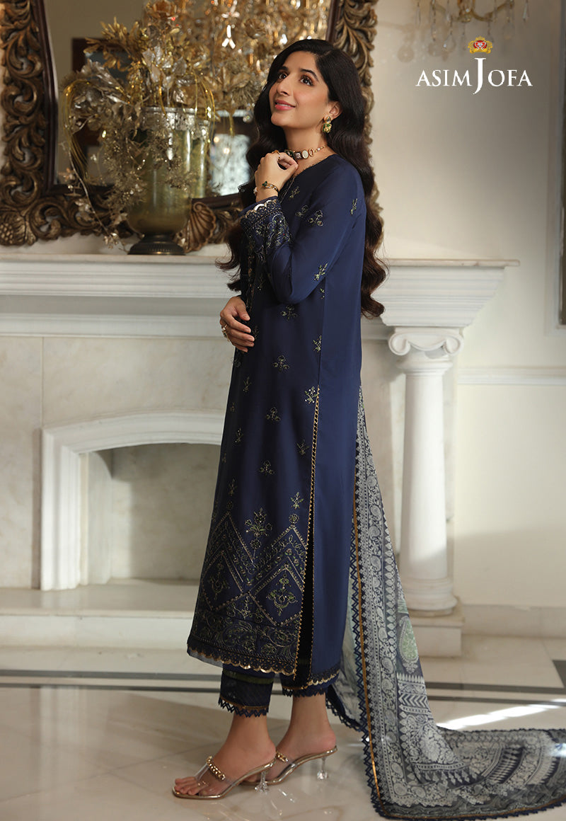 AJAI-34 EMBROIDERED CAMBRIC 2 PCS
