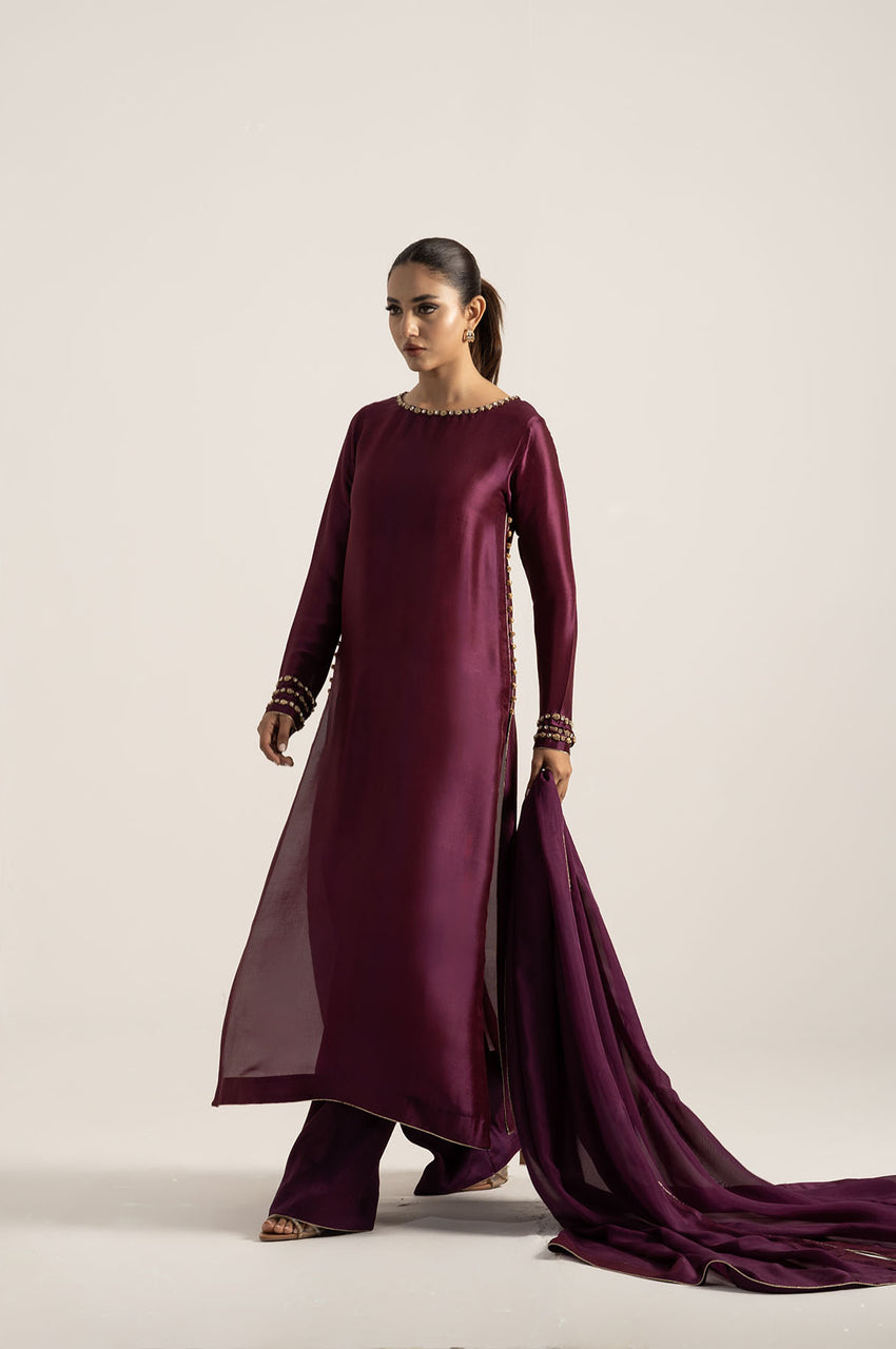 Aubergine Silk - RTS