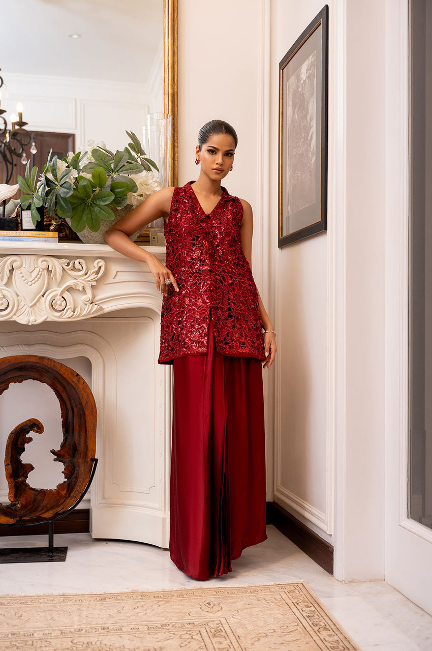 Leia - Maroon