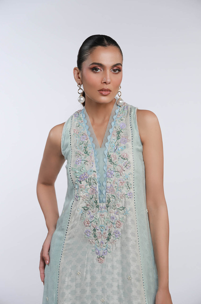 Aqua Floral