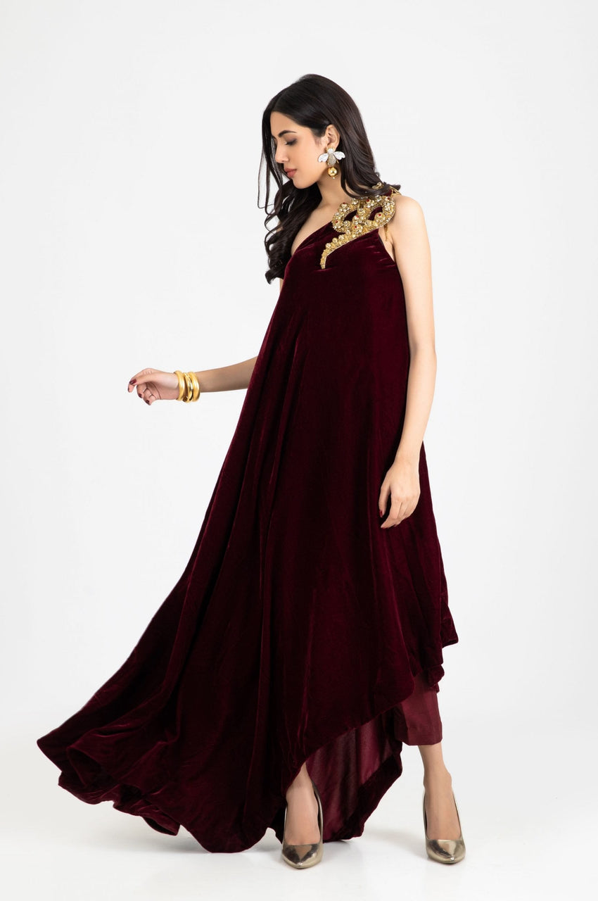 Maroon Velvet