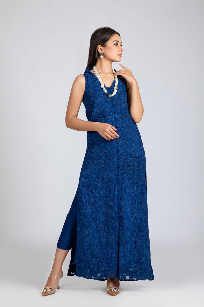 Royal Blue Filgree