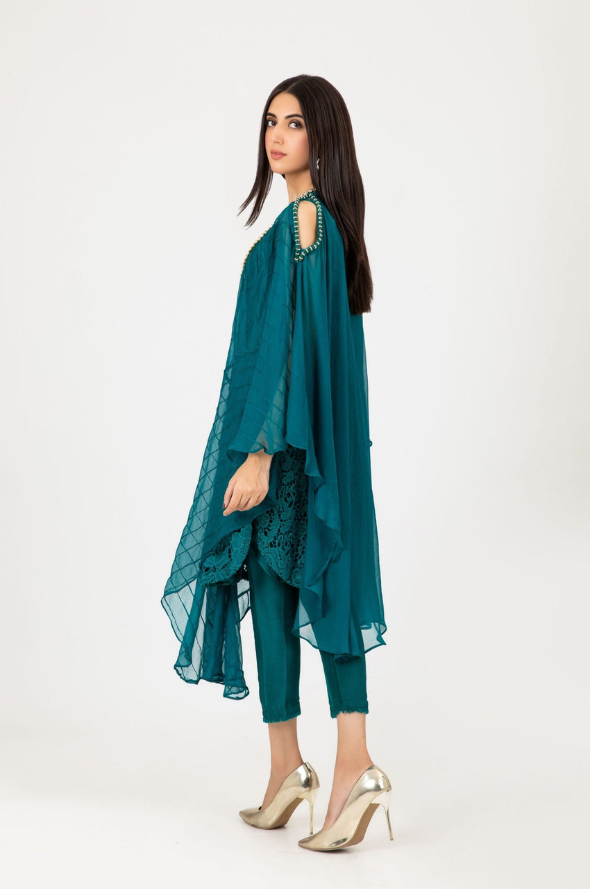 Pleated Green