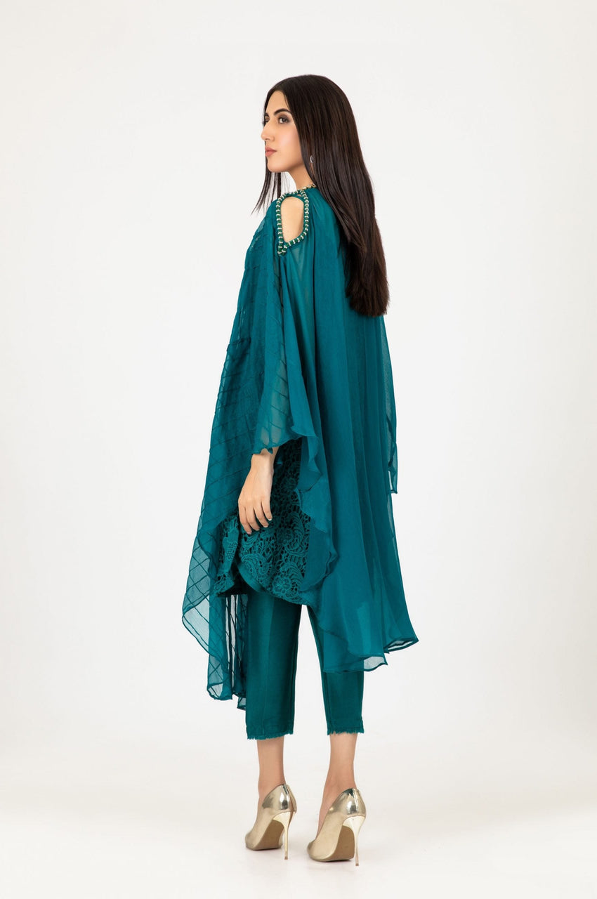 Pleated Green