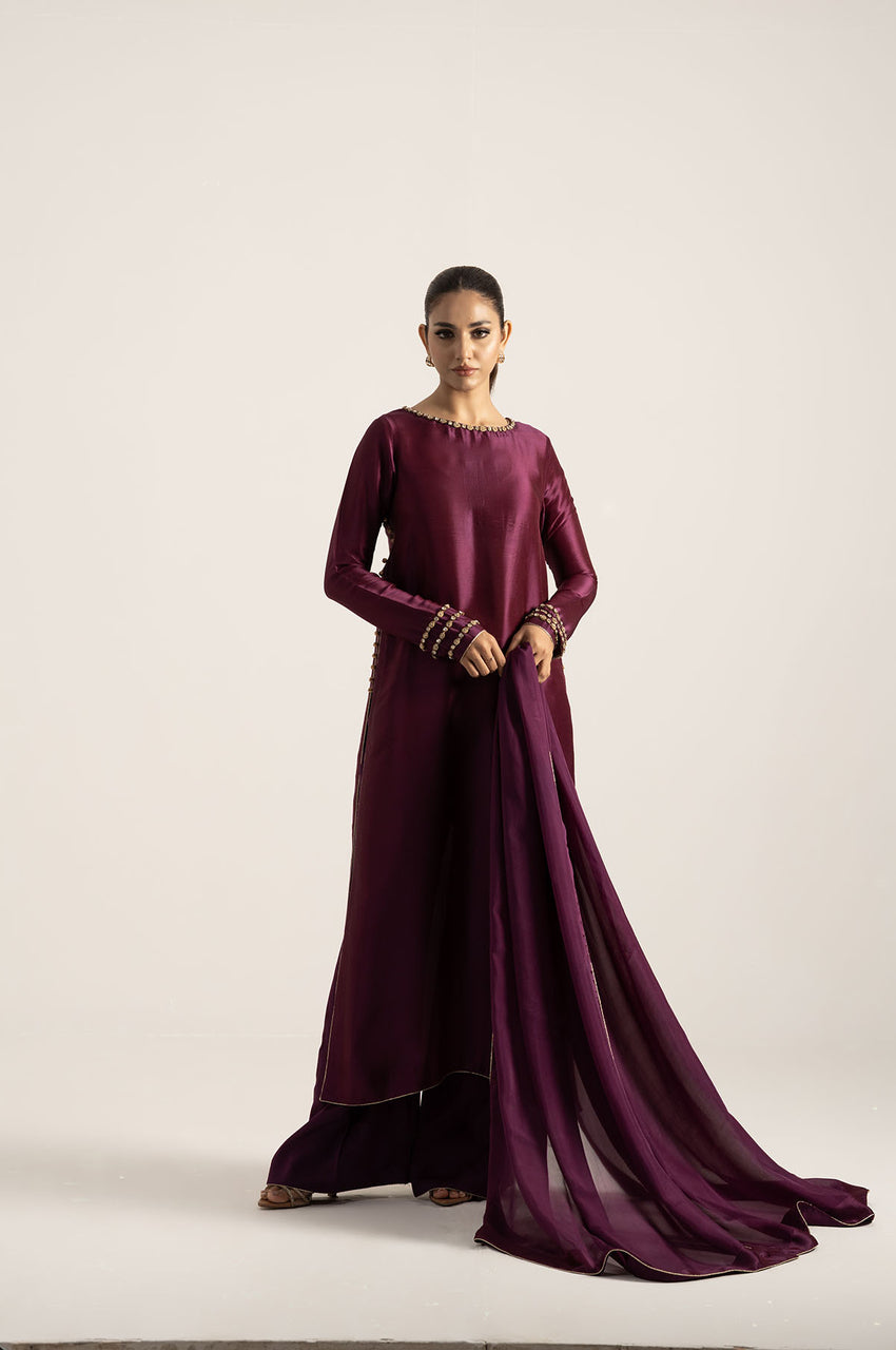 Aubergine Silk
