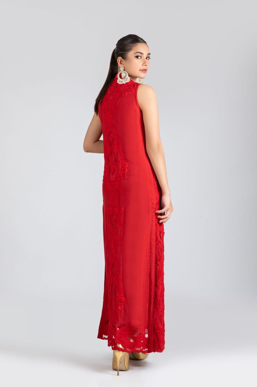 Berry Red Filgree