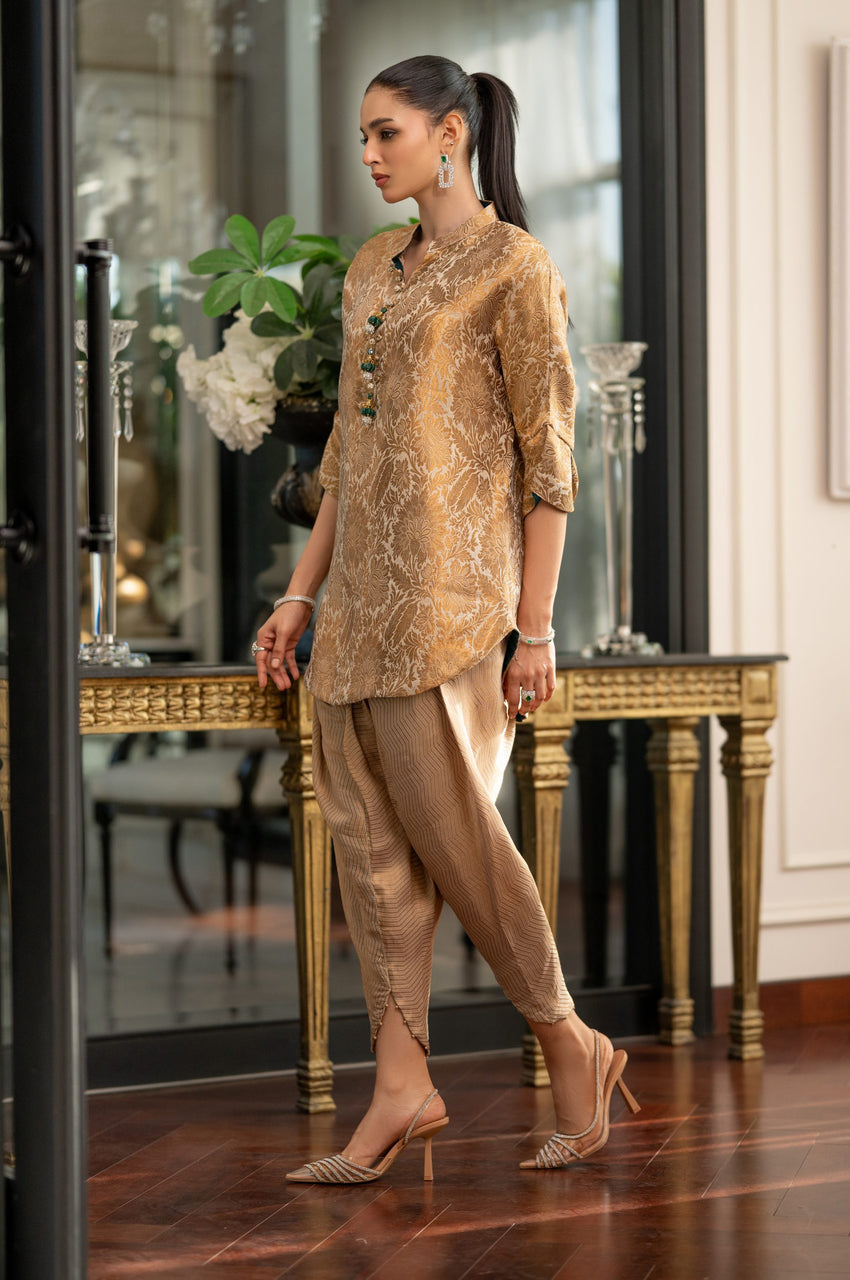 Gold Jamawar