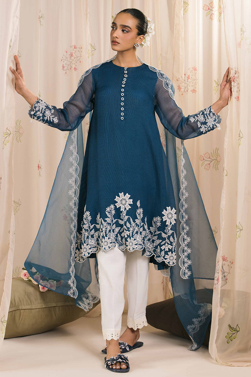 CERULEAN-2PC (SHIRT and DUPATTA)