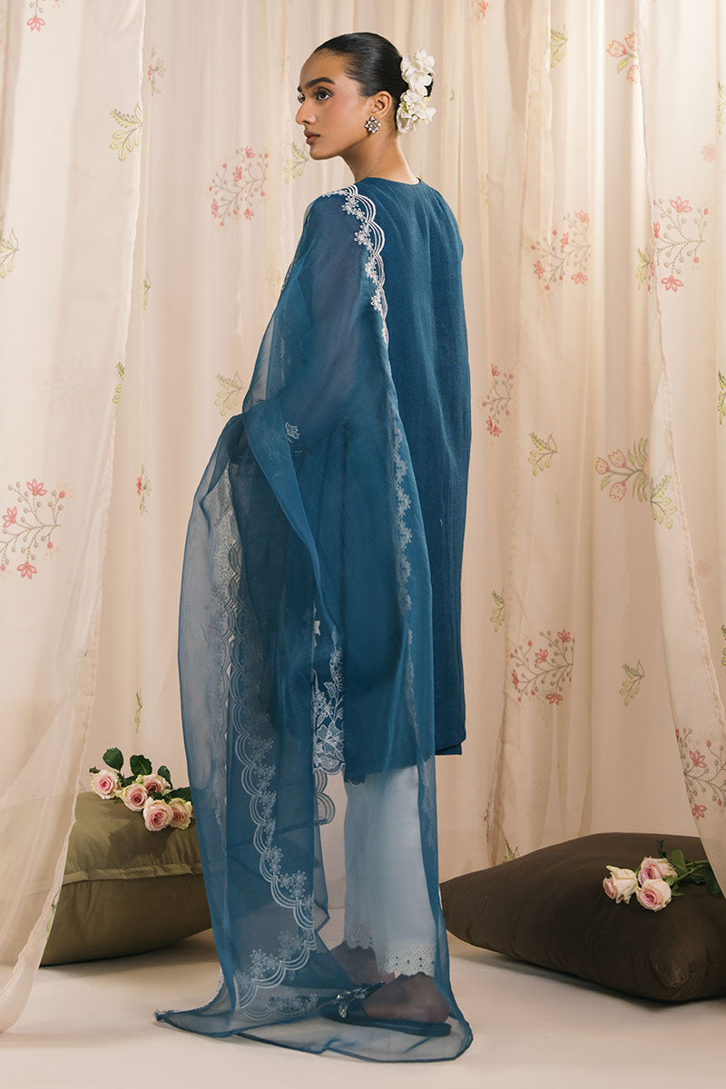 CERULEAN-2PC (SHIRT and DUPATTA)