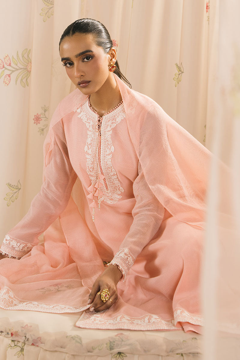 CORAL GLEAM-2PC (SHIRT and DUPATTA)
