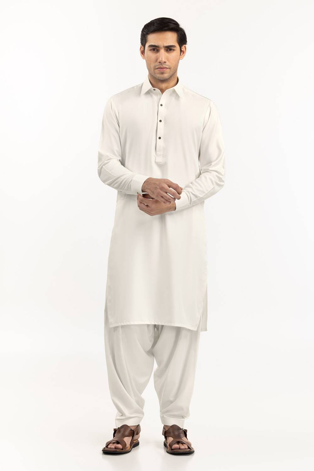 Ensemble Unstitched Fabric Blended