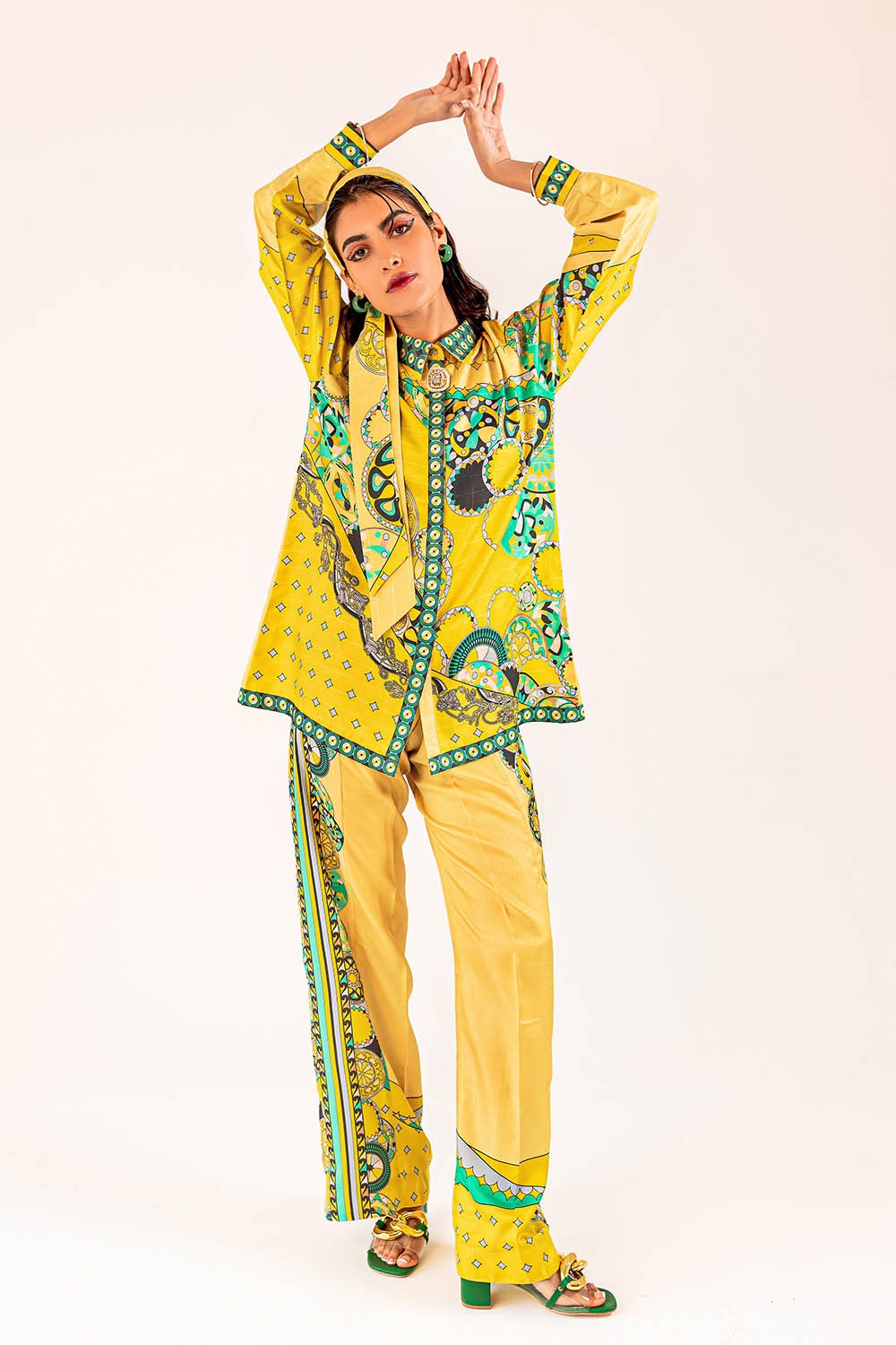 2 Piece Linen Unstitched Digital Printed Suit
