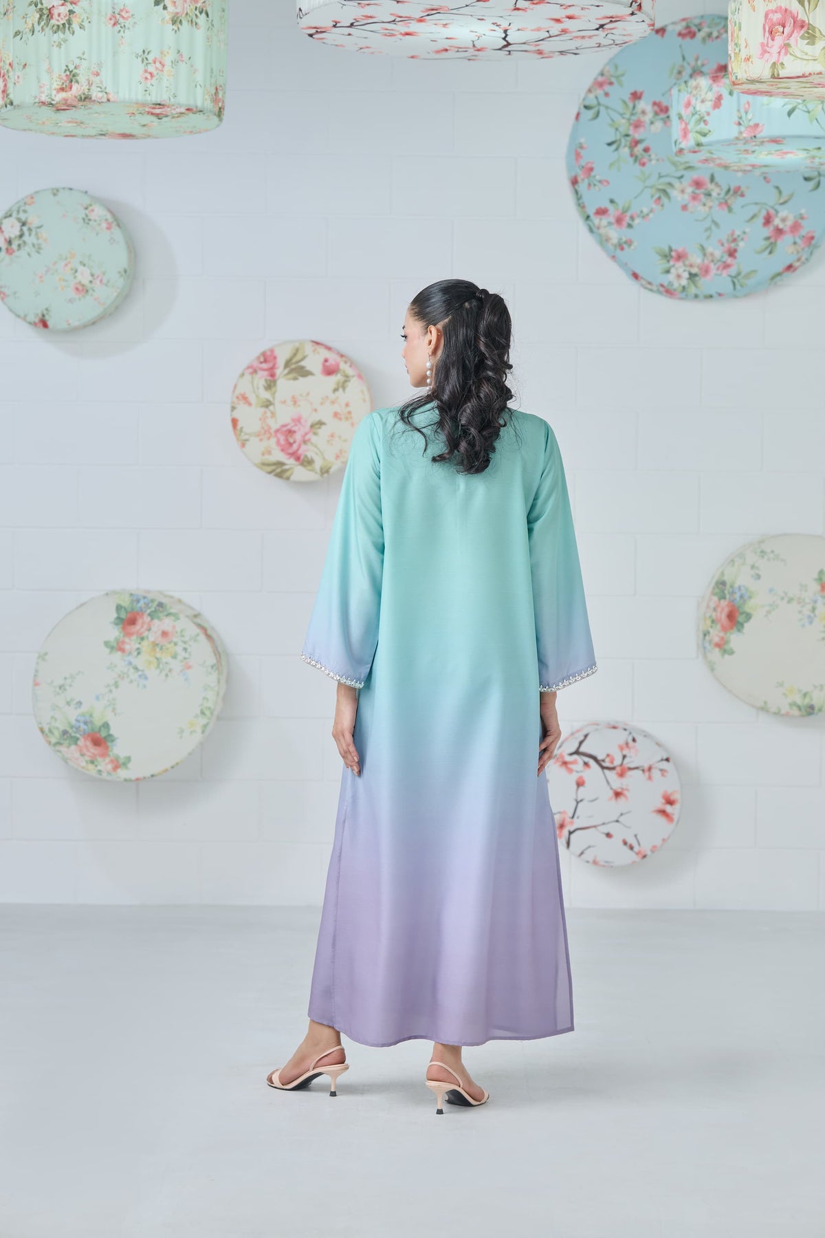 Lilac Breeze Kaftan 2-Piece