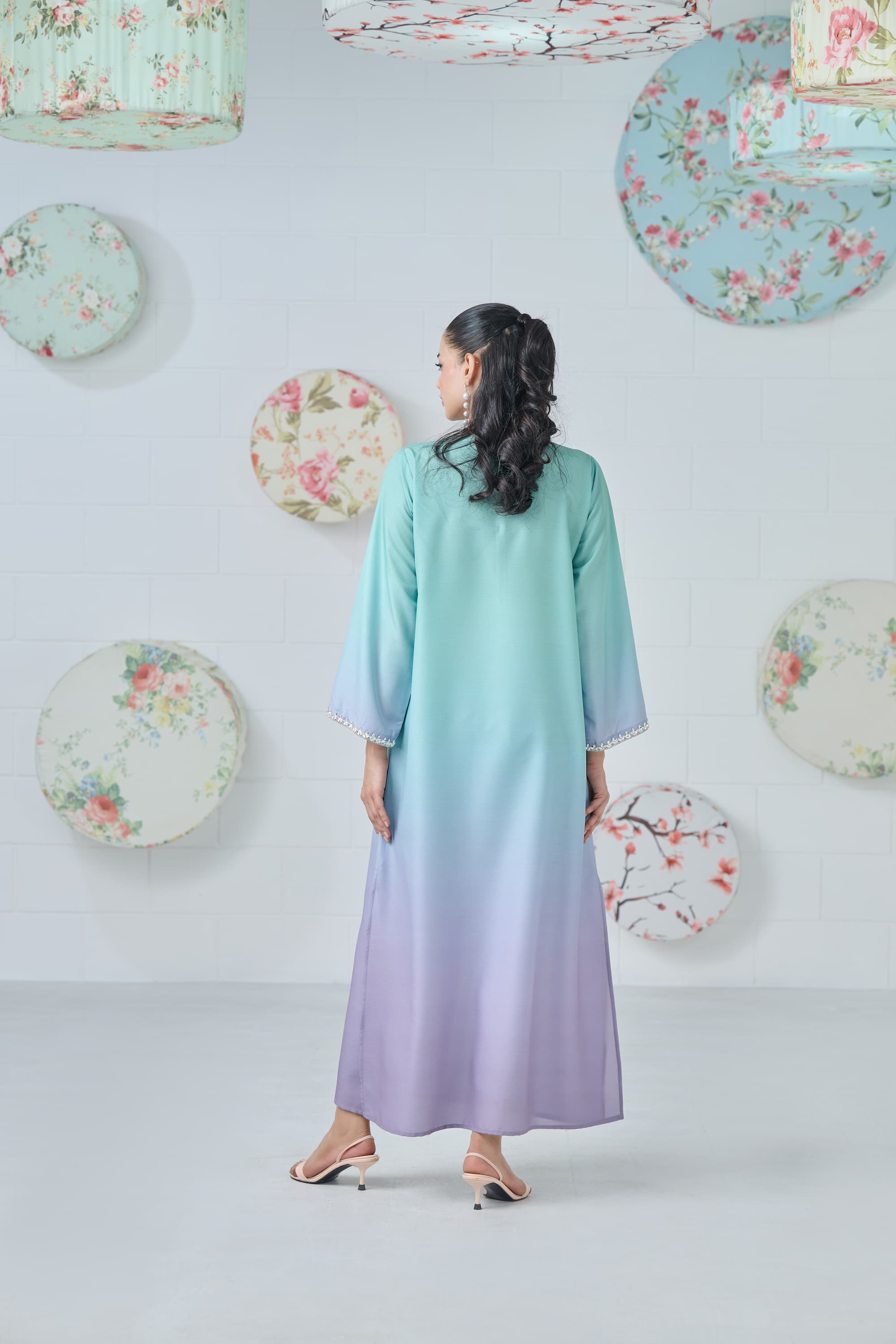 Lilac Breeze Kaftan 2-Piece